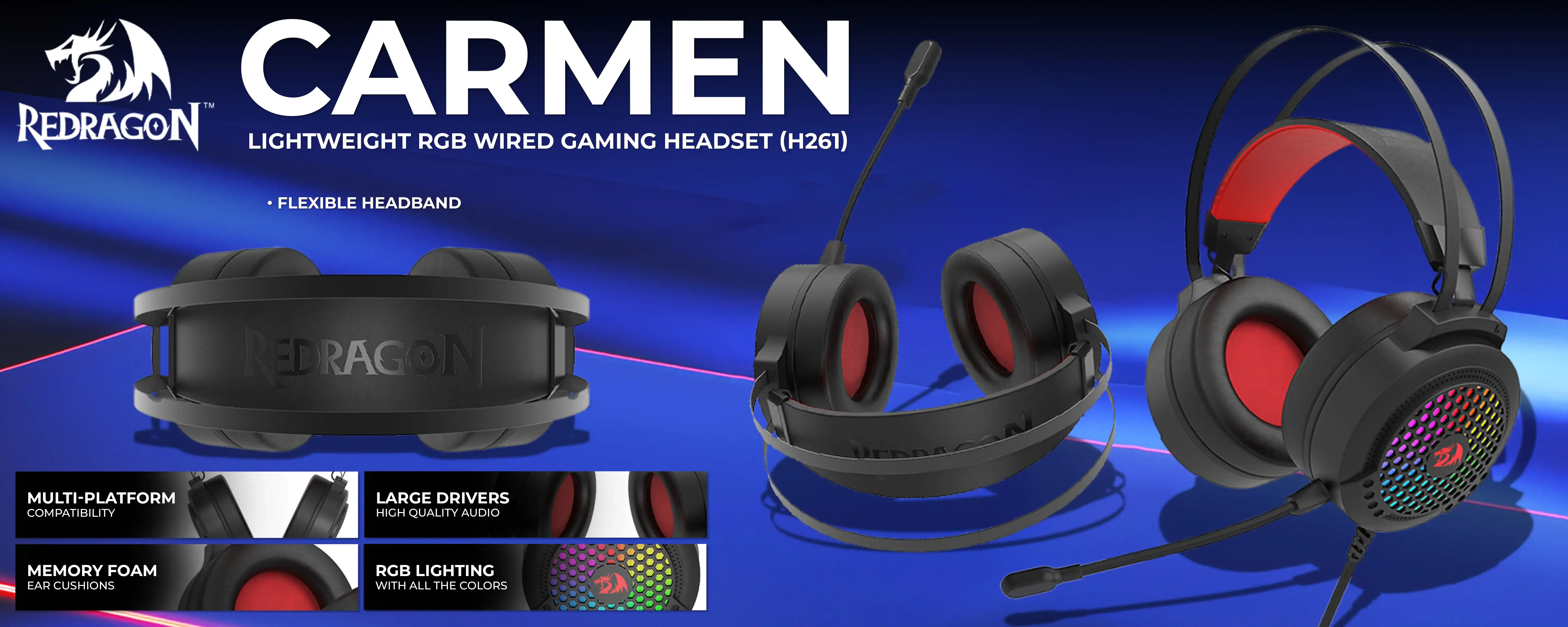 Redragon Carmen Lightweight H261